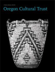 Oregon Cultural Trust Annual Report cover