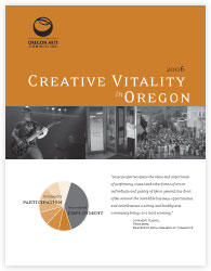 Creative Vitality in Oregon cover