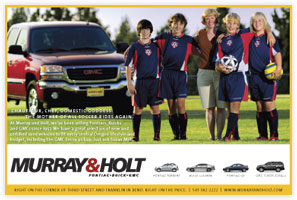 Murray & Holt brand advertising